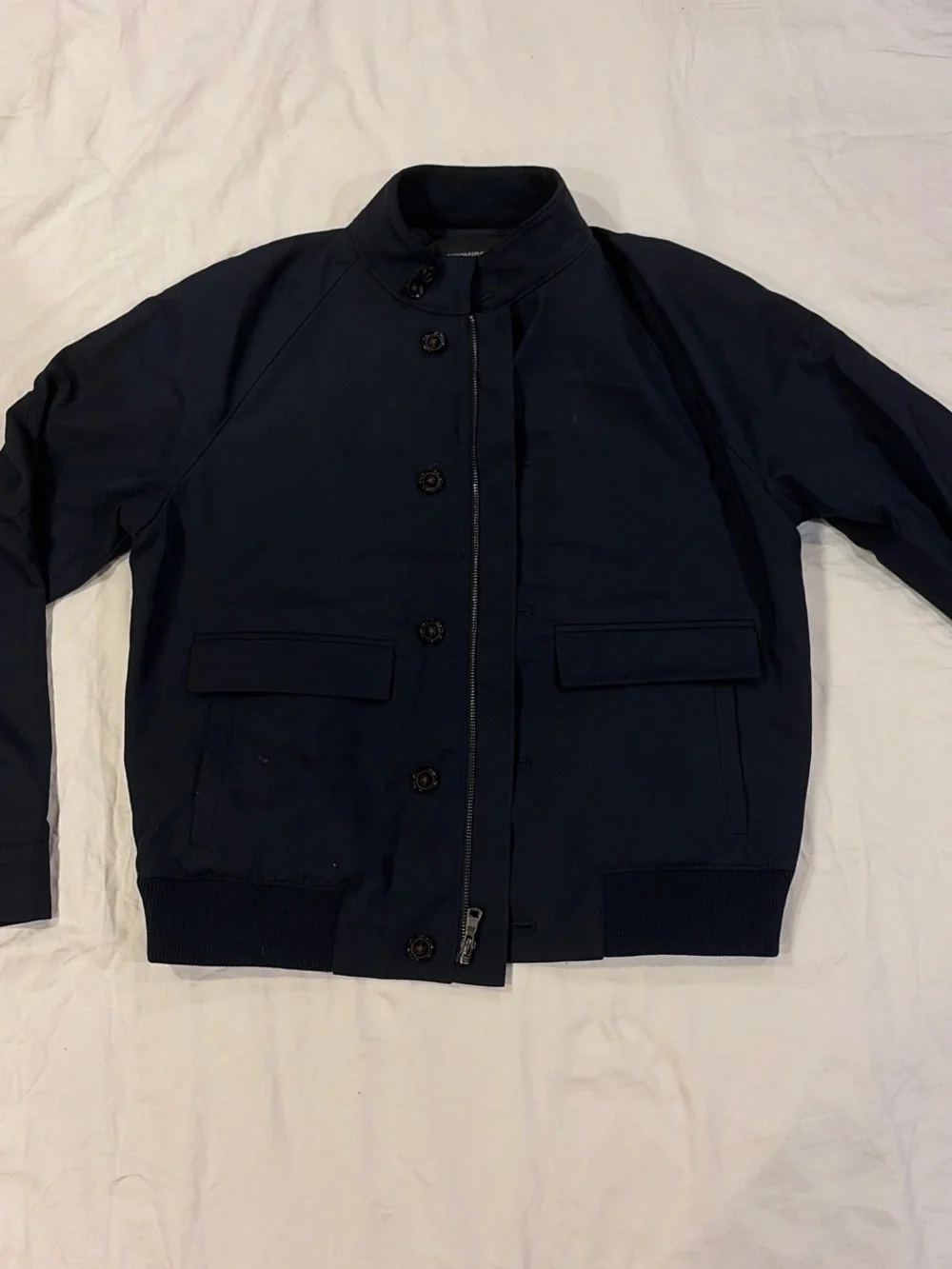 Banana Republic Navy Men's Bomber Jacket